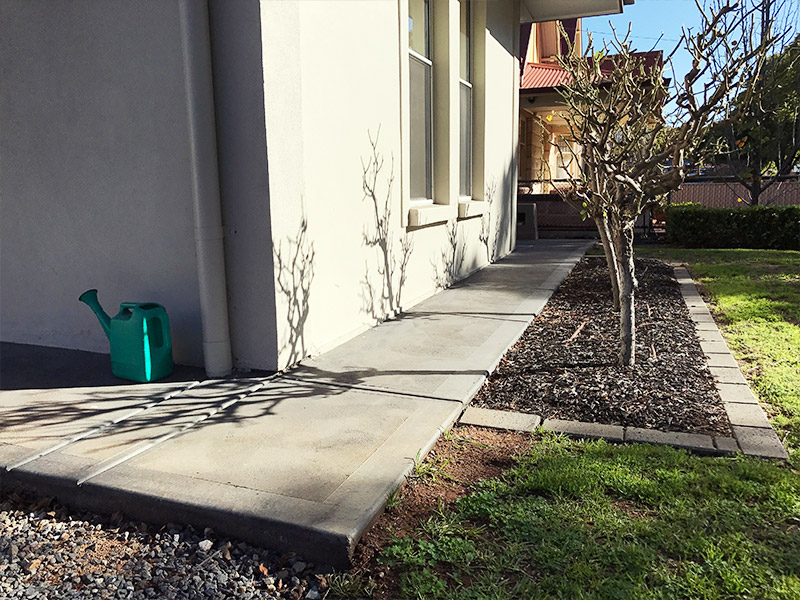 Coloured Concrete Driveways Footpaths Adelaide Concrete