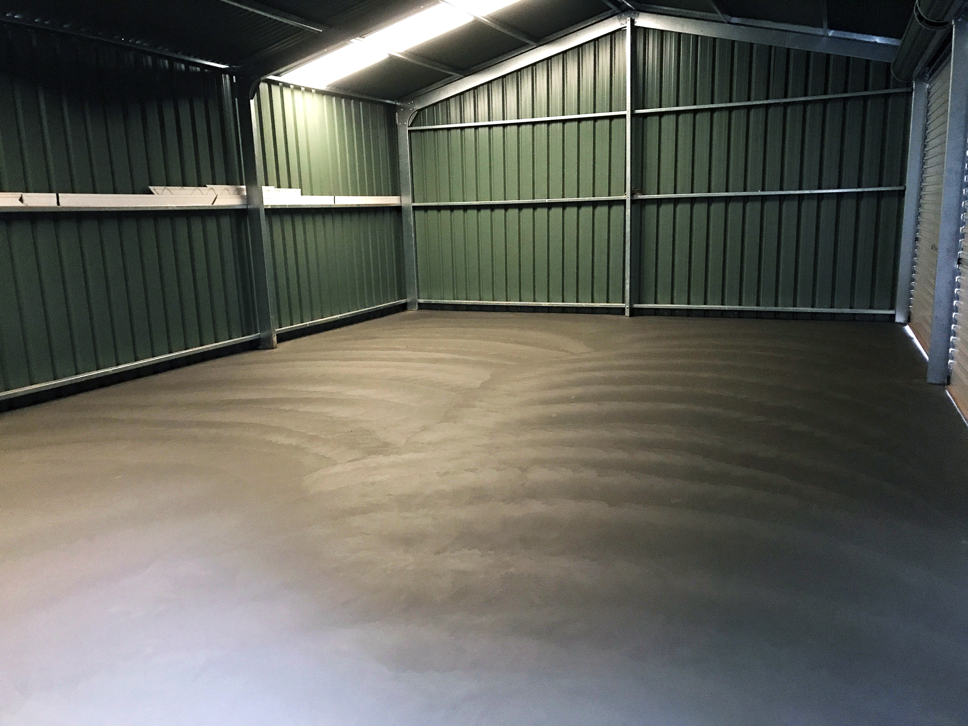 concrete-garage-shed-floors - Adelaide Concrete